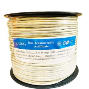 كابل كاميرا 300 يارده داتا + باور ار جي 174 CAMERA CABLE RG174 300 YARD DATA + POWER COPPER