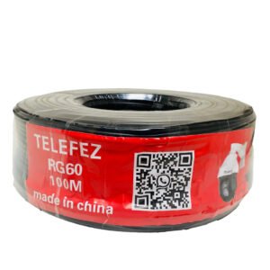 كابل كاميرا 100 متر داتا + باور ار جي 60 96 شعره CAMERA CABLE RG60 100 METER DATA + POWER 96 BRAIDING