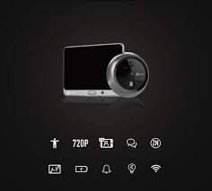 EZVIZ DP1 wire-free smart door viewer - ايزيفيز دي بي وان جهاز العين السحرية للابواب الذكي واي فاي، لاسلكي، فضي - الصورة 2
