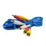 كابل صوت اي يو اكس 3*3 -متر ونص لوكس CABLE AUX 3RCA TO 3RCA 1.5M H.Q.
