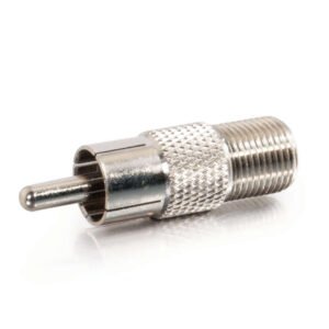 CONVERT RCA TO F CONNECTOR محول ار سي اي الى اف كونكتور