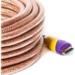 كابل اتش دي ام اي - 30 متر -فوركيه جولد HDMI CABLE 30M 4K 2K 1080P
