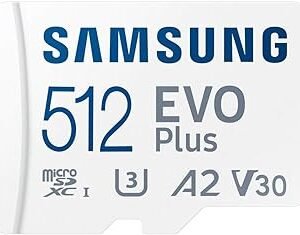 كارت ميموري SAMSUNG EVO PLUS MICRO SD مساحة 512