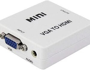 جهاز تحويل من جهاز فيجا الي شاشه اتش دي -CONVERT VGA TO HDMI CABLE