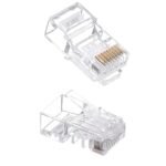 RJ45 CAT5 100PEICES ار جي 45 كات5 100قطعه