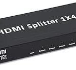 موزع اتش دي ام اي لتشغيل جهاز على 4 شاشات SPLITTER HDMI 1*4