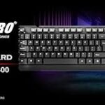 كيبوردUSB من زيرو، لون أسود، موديل ZR-300
