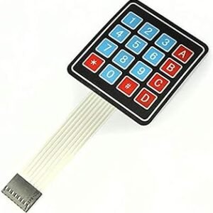 كيبوردماتريكس 4 × 4 بعدد 16 مفتاح للروبوت اوردينو AVR رازبيري باي، USB