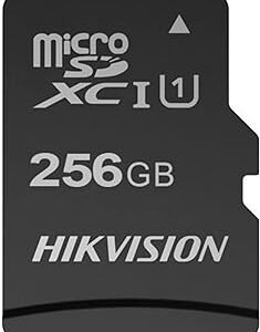 كارت ميموري HIKVISION MICRO SD مساحة 256 جيجابايت سرعة نقل 100 ميجابايت/ثانية