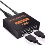 موزع اتش دي ام اي لعرض جهاز على شاشتين 1*2 بدقة فوركيه - 1080 ,2K , 4K