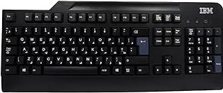 كيبورديو اس بي برو عريضة للغاية تحتوي على 104 مفتاح من اي بي ام - أسود (إتاحة اللغة العربية غير مضمون)