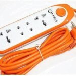 مشترك كهرباء مورا  - 4 منافذ - 1.5 م - اسود