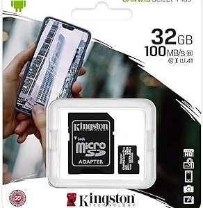 كارت ميموري Kingston Micro SD مساحة 32 جيجابايت