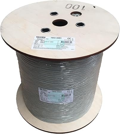 بكره كابلات كات 6 بيلدين305 متر-CABLE NETWORK CAT6 BELDEN 305M