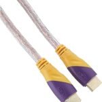 كابل اتش دي ام اي – 5 متر -فوركيه جولد HDMI CABLE 5M 4K 2K 1080P