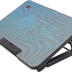 وسادة تبريد هوائية بمنفذي USB لجهاز نوت بوك N99 (10-15.6 بوصة، ازرق)
