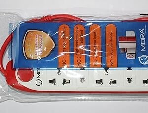 مشترك كهرباء مورا 5 مخرج 2.5 متر GM-105