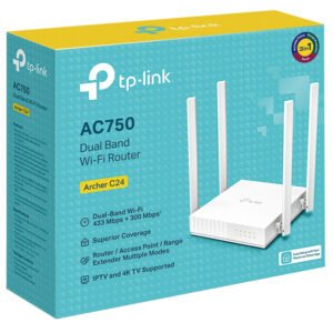 TP-Link Archer C24 AC750 Access Point 4 Port 4 Antenna