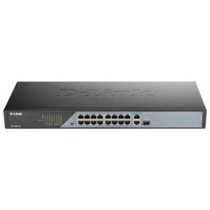 D-Link DSS-100E-18P Unmanaged Rackmount PoE Swi...