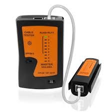 TESTER NETWORK J-468RJ11 RJ12 RJ45 CAT5 CAT6 جهاز اختبار كابلات الشبكه - الصورة 2