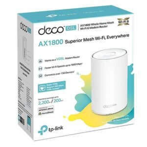 TP-Link Deco X20-DSL AX1800 VDSL Whole Home Mesh Wi-Fi 6 Router 1800Mbps