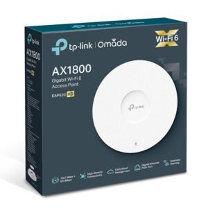 TP-Link EAP620 HD AX1800 Ceiling Mount Access Point 1 Port 1800Mbps