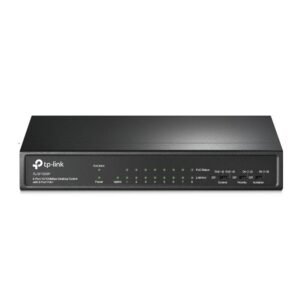 TP-Link TL-SF1009P Unmanaged Desktop PoE Switch 1 Port 10/100Mbps + 8 Port PoE