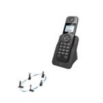 تليفون ارضى لاسلكي من العدل تك – اسود – EL-ADL Tec D1005 Telephone – BLACK