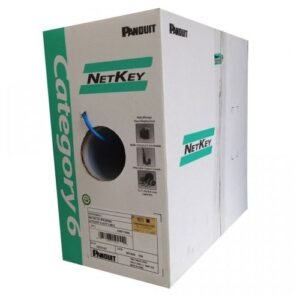 Panduit Netkey Category 6 U/UTP Copper Cable - Blue - 305 Meters