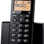 تليفون لاسلكى ارضي من باناسونيك – Panasonic KX-TGB110 Telephone – Black - KX-TGB110