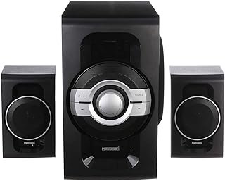 مضخم صوت 2.1 من ميديا تك MT-854، اسود
