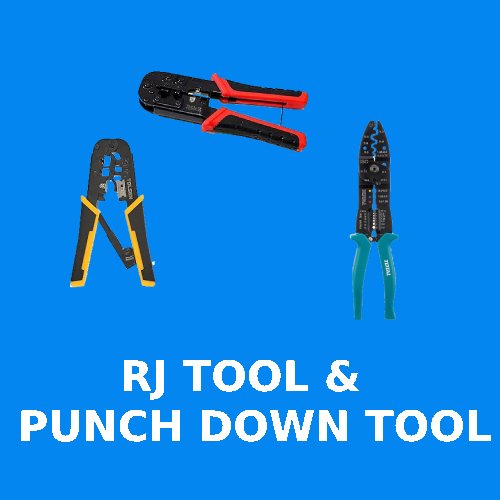 RJ TOOL & PUNCH DOWN TOOL