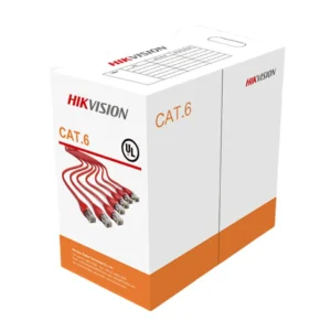 كابل نت ورك هيكفيجن 305متر برتقالي- Hikvision DS-1LN6-UU Network Cable 305m Cat6 UTP