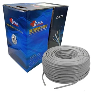 كابل نت ورك لافا 305متر-Lava Network Cable 305m Cat6 UTP - Gray