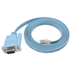 Point RJ45 To 9 Pin Serial Console Network Cabl...