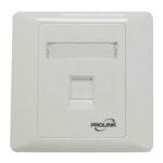 Prolink 1 Port UK Type Faceplate