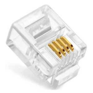 Skyteck Plastic Telephone RJ11 (100 Pcs)