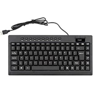 لوحة مفاتيح مصغرة بسلك crash K1000 USB