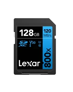كارت ميموري LEXAR 800X MICRO SD مساحة 128 جيجابايت بسرعة 120ميجابايت/ثانية