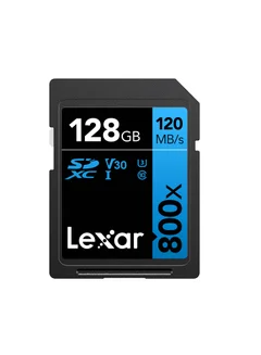 كارت ميموري LEXAR 800X MICRO SD مساحة 128 جيجابايت بسرعة 120ميجابايت/ثانية