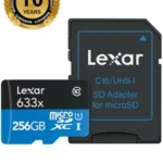 كارت ميموري LEXAR 633X MICRO SD مساحة 256 جيجابايت