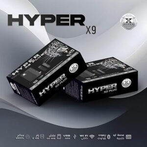 Receiver Hyper x9 plus for IPTV (3 years IPTV) + 1 year warranty - ريسيفر هايبر x9 ويفتح ثلاث سنوات سيرفر هايبر iptv