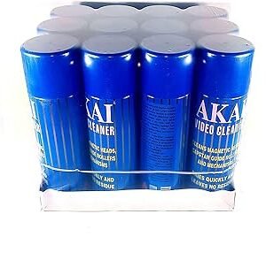 12 زجاجه منظف ومنفاخ غبار من اكاي متوافق مع اجهزة البي سي واللابتوب 250 ML