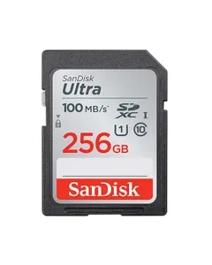 كارت ميموري SANDISK ULTRA MICRO SD مساحة 256جيجابايت بسرعة 100ميجابايت/ثانية