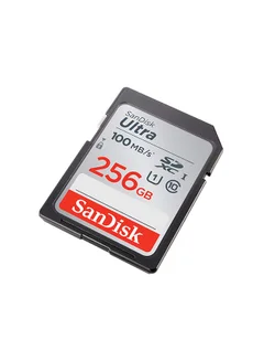 كارت ميموري SANDISK ULTRA MICRO SD مساحة 256جيجابايت بسرعة 100ميجابايت/ثانية - الصورة 2