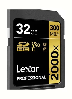 كارت ميموري LEXAR 2000X MICRO SD مساحة 32 جيجابايت بسرعة 300ميجابايت/ثانية - الصورة 3
