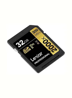 كارت ميموري LEXAR 2000X MICRO SD مساحة 32 جيجابايت بسرعة 300ميجابايت/ثانية - الصورة 2