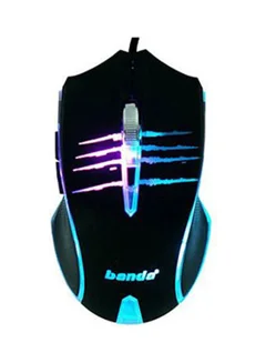 ماوس الألعاب P1 بوصلة USB أسود