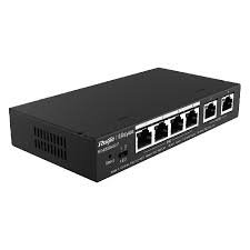 Ruijie Reyee RG-ES206GC-P 6-Port Gigabit Smart Cloud Managed PoE+ Switch 54W