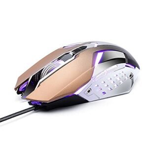 mouse gaming metal HANSTEAD 6 click usb - ماوس جيمينج معدن هانستيد